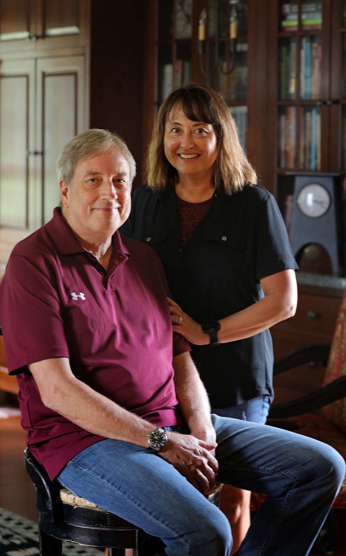 At home: The Wiese's Williamsburg home